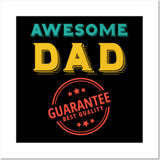 Perfect Gift Idea for Father - Awesome Dad Posters and Art